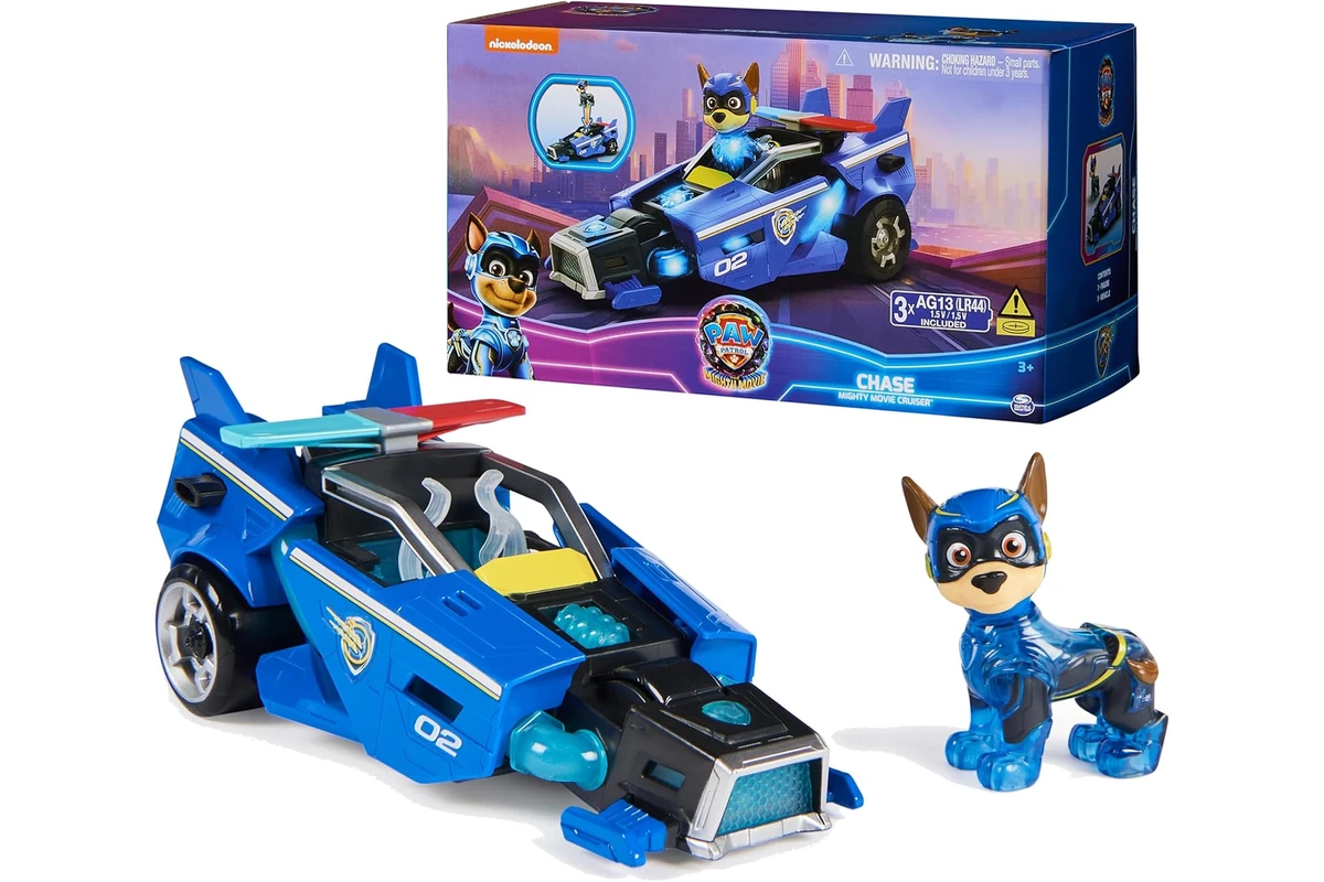 Paw Patrol La Superpelícula, Coche Por Control Remoto Chase - juguetes de Paw Patrol