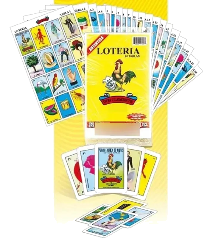 juegos de mesa tradicionales Lotería Don Clemente con 20 tablas y 54 cartas