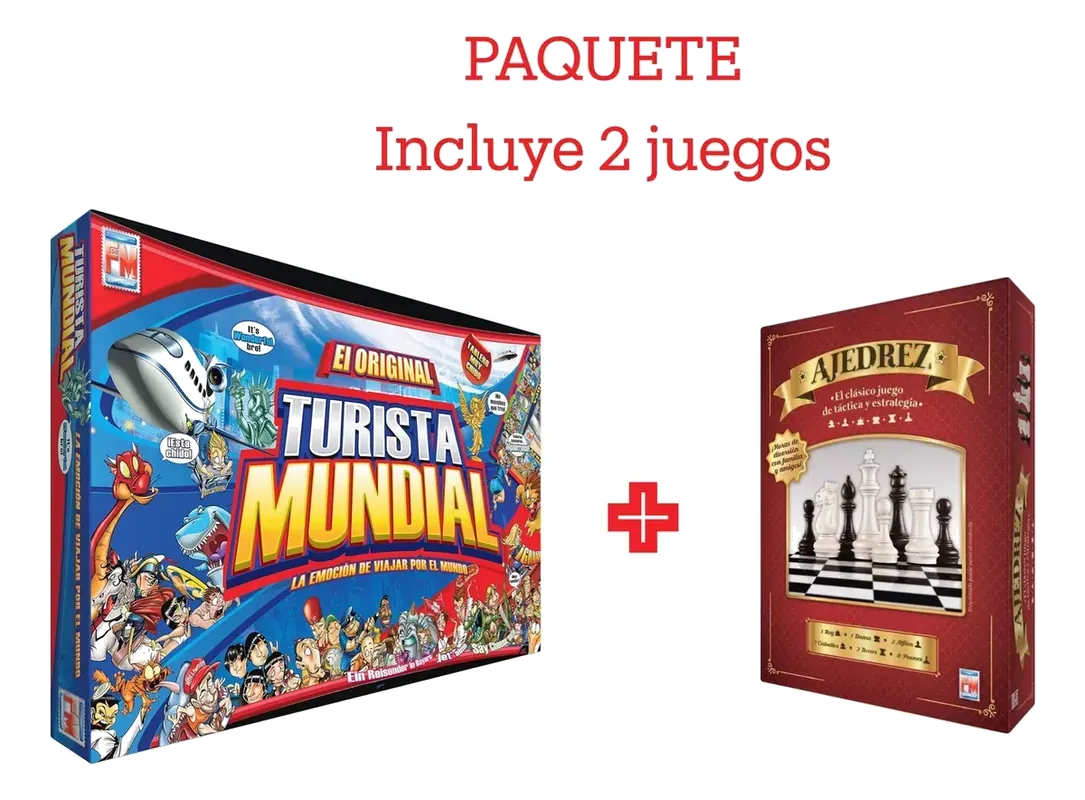 juegos de mesa tradicionales turista mundial con ajedrez incluido